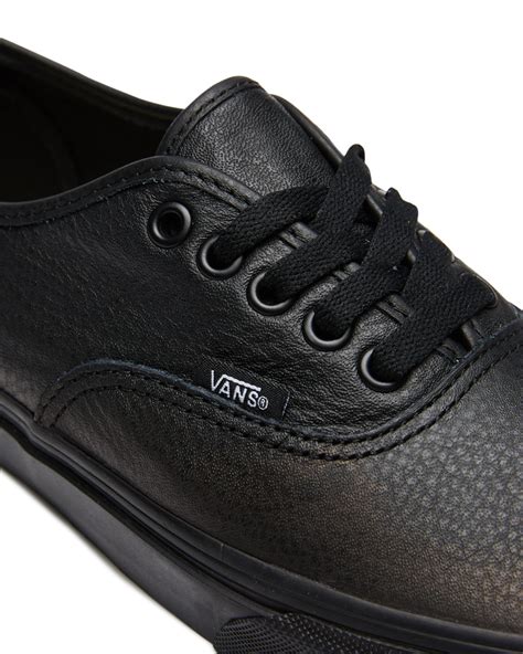 all black leather sneakers men's.